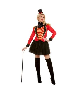 DISFRAZ RINGMASTER ROJO