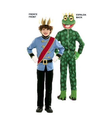 DISFRAZ DOBLE PRINCIPE-RANA