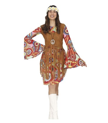DISFRAZ HIPPIE