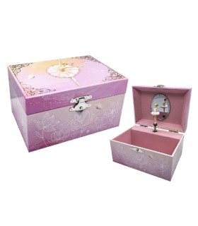 JOYERO MUSICAL RECTANGULAR MED