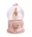 BOLA MUSICAL BAILARINA TUTU ROSA