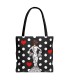 BOLSA TOTE MARIA BLANCO Y NEGRO