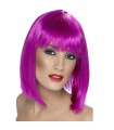 PELUCA GLAM PURPURA NEON