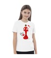 CAMISETA INFANTIL MC MARIA ROJO