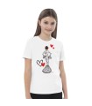 CAMISETA INFANTIL MC MARIA BLANCO
