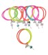 PULSERA PEQUEÑA NIÑA BAILE ESMALTE