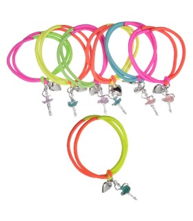 PULSERA PEQUEÑA NIÑA BAILE ESMALTE