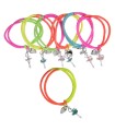 PULSERA PEQUEÑA NIÑA BAILE ESMALTE