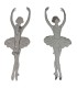 BROCHE ACERO BAILARINA