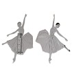 BROCHE BAILARINA PLATA