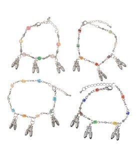 BRAZALETE METAL PUNTAS