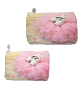 SET NECESER 2 PIEZAS PUNTAS TUTU ROSA