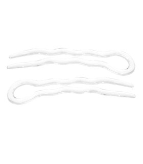 SET HORQUILLA ACETATO TRANSPARENTE U