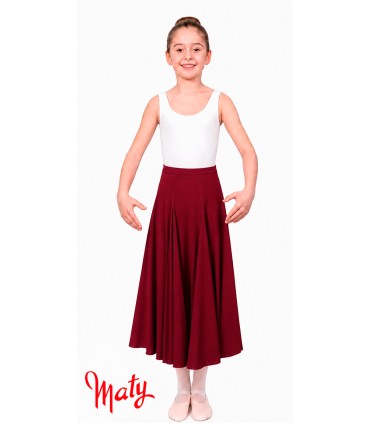 FALDA BOLERA DE PUNTO-FALDAS DANZA MATY