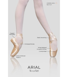 WEAR MOI PUNTAS ARIAL MEDIUM