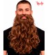 Peluca y barba de rey mago para disfraz - Accesorios Maty.
