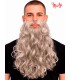 Peluca y barba de rey mago para disfraz - Accesorios Maty.