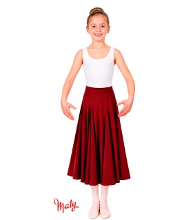 FALDA BOLERA DE PUNTO-FALDAS DANZA MATY