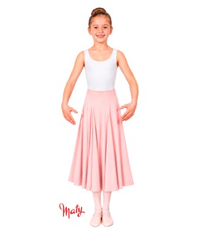 FALDA BOLERA DE PUNTO-FALDAS DANZA MATY