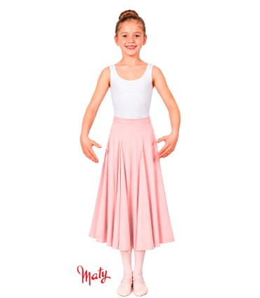 FALDA BOLERA DE PUNTO-FALDAS DANZA MATY