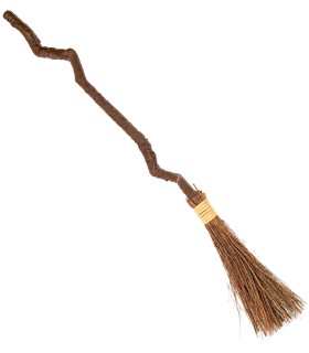 ESCOBA BRUJA TORCIDA 90CM