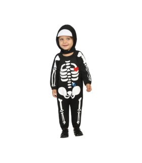 DISFRAZ DE ESQUELETO PARA BEBÉ | MATY