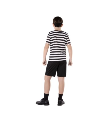 DISFRAZ DE NIÑO GÓTICO A RAYAS | MATY