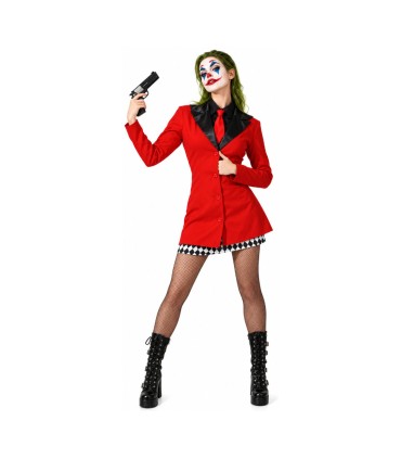 DISFRAZ DE ARLEQUINA ROJA PARA MUJER | MATY