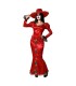 DISFRAZ DE CATRINA ROJA PARA MUJER | MATY
