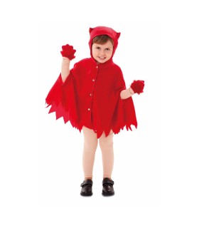 CAPA DE DIABLITO ROJA INFANTIL | MATY
