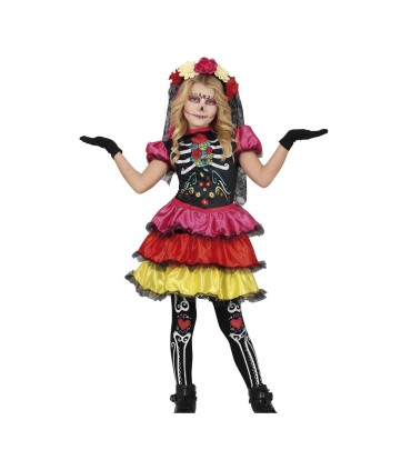 DISFRAZ DE CATRINA PARA NIÑA | MATY