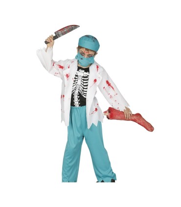 DISFRAZ DE ZOMBI CIRUJANO PARA NIÑO | MATY
