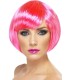 pelucas|carnaval|tienda|disfraces Madrid|maty.es|Peluca corta rosa neón