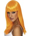 PELUCA GLAM NEÓN NARANJA