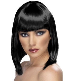 pelucas|carnaval|tienda|disfraces Madrid|maty.es|Peluca Glam morena