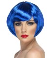 PELUCA CORTA AZUL 