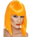 PELUCA GLAM NARANJA NEON