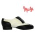 ZAPATO DE BAILE SALON COMBI NGR/BL