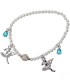 PULSERA BLANCA-PLATA