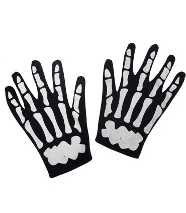 GUANTES ESQUELETO ADULTO