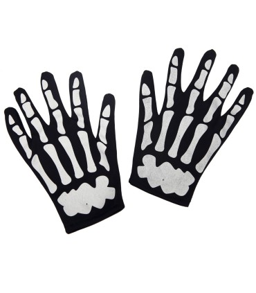 GUANTES ESQUELETO NIÑO