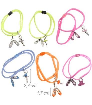PULSERA NEÓN COLGANTE BAILARINA