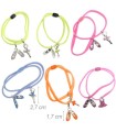 PULSERA NEÓN COLGANTE BAILARINA