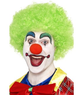 PELUCA PAYASO LOCO VERDE